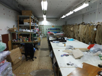 Швейный цех и склад готовой продукции